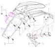 -8G Schutzblech hinten X-Bongo