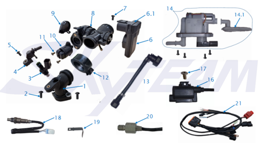 Kategoriebild der Kategorie “-6/ 50 & 125 EU5 / EU5+ FUEL INJECTION SYSTEM”