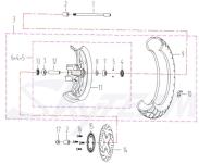 -8G Vorderrad ABS X-Bongo