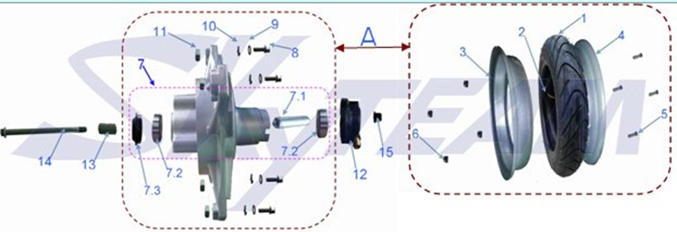 -6 Mutter M12x1,25 