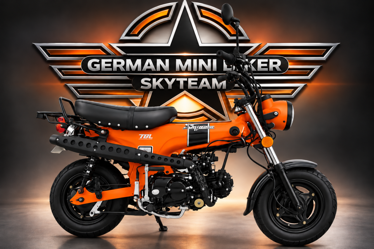 SKYTEAM - SKYMAX 50 Matt-Orange E5 CLUB-S Injektion 