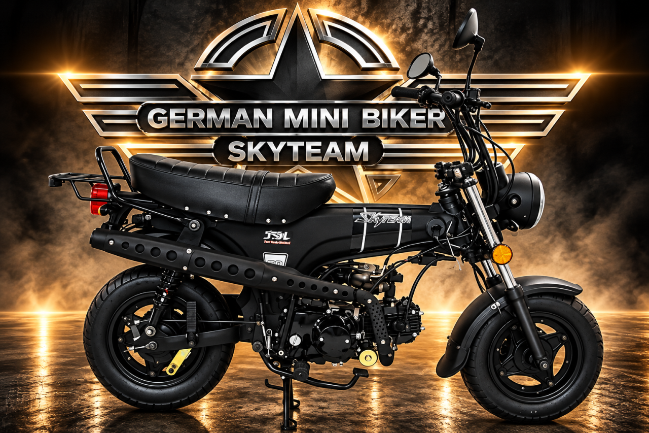 SKYTEAM - SKYMAX 50 Matt-Black E5 CLUB-S Injektion 