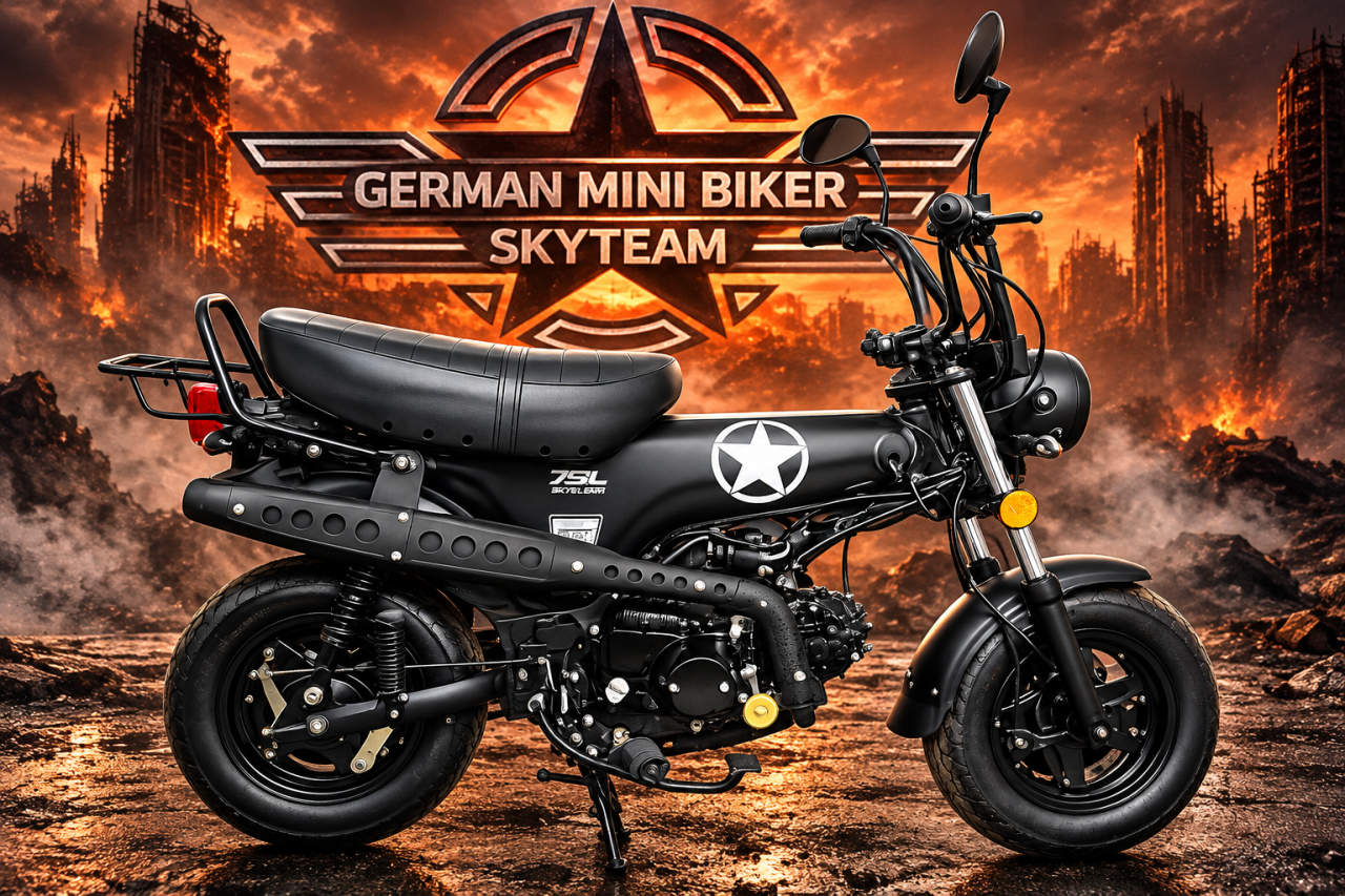 SKYTEAM - SKYMAX 50 Matt-Black-Liberator E5 CLUB-S Injektion 