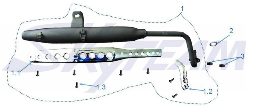 -6 Schraube Chromblende M6X10 1 STK 