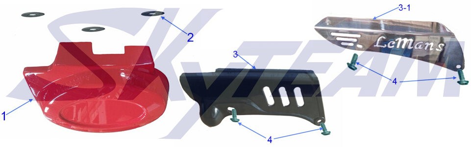 -LeMans Kettenschutz V2A 