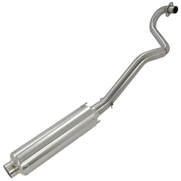 Auspuff BS0949 V2A/Chrom obenliegend LeMans-Skymax 