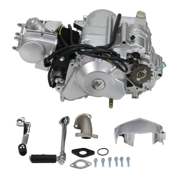 Motor 50cc in Silber mit Anlasser BS3353 
