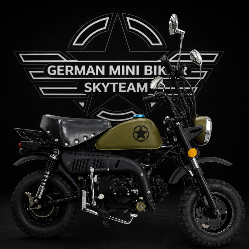 SkyTeam SKYMINI 50 E5 CLUB-Injektion Matt-Army-Green-Liberator de Luxe 