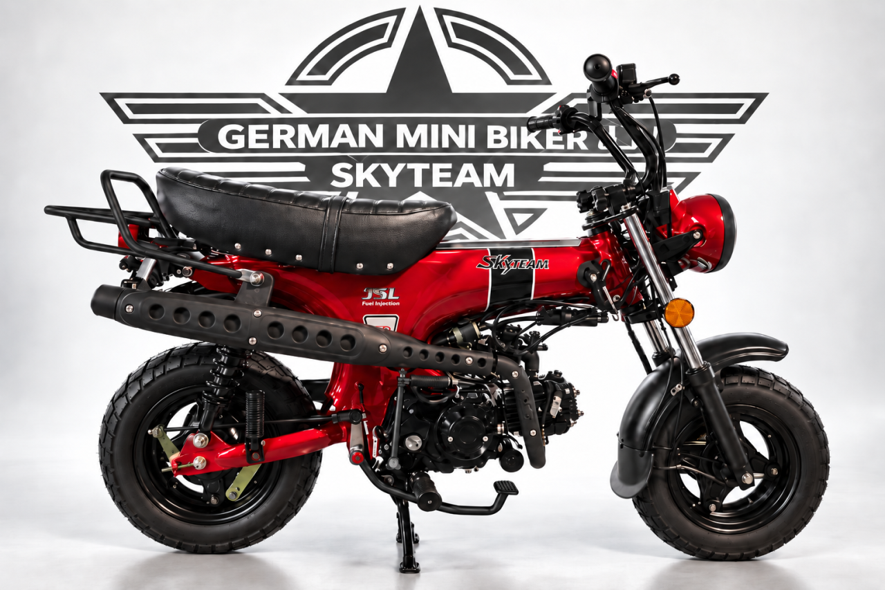 SKYTEAM - SKYMAX 50 Metallic-Red E5 CLUB-S Injektion 