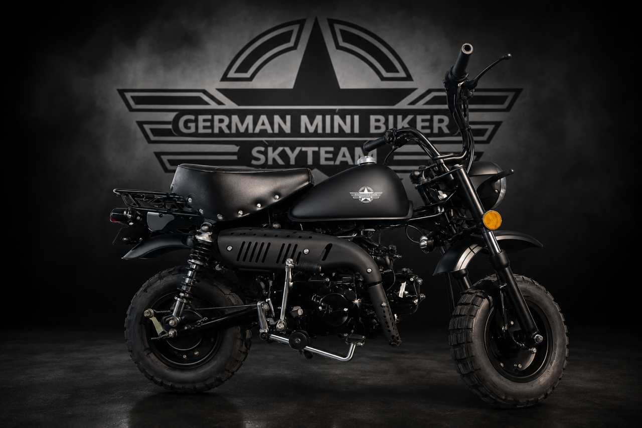 SkyTeam SKYMINI 50 E5 CLUB-Inj. Matt-Black-Raptor de Luxe 