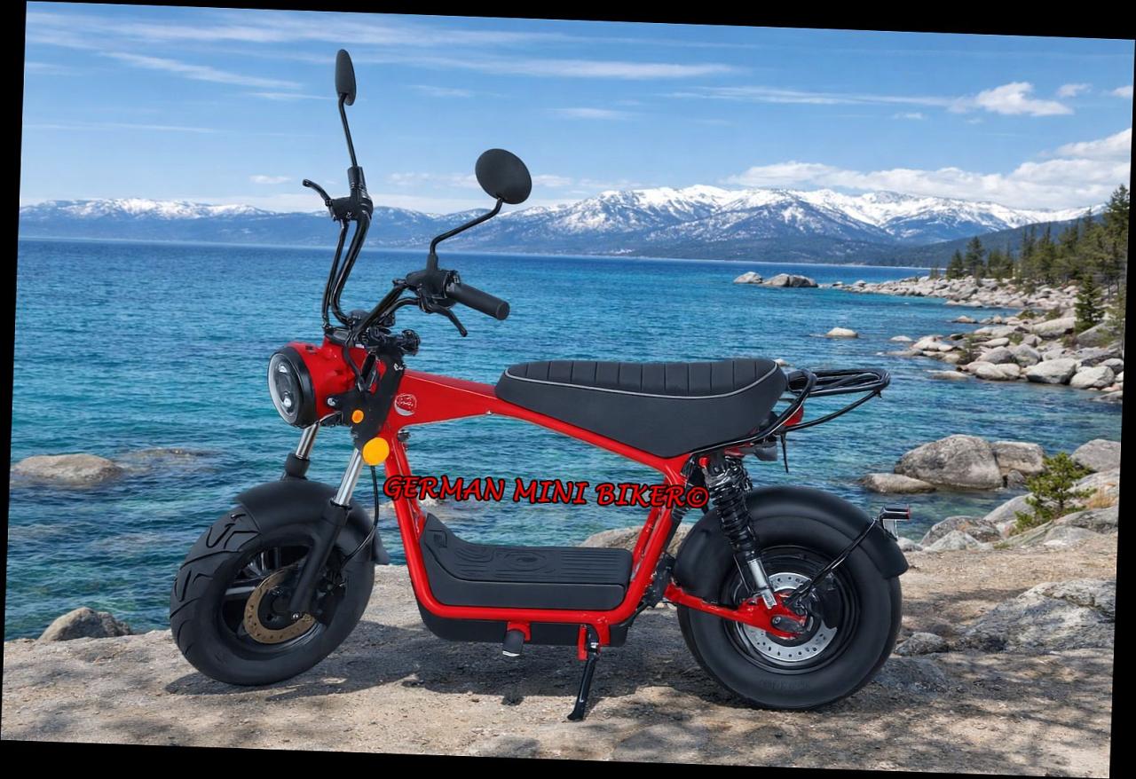 E-Max 50 Red-Special-Edition mit Klapplenker! 