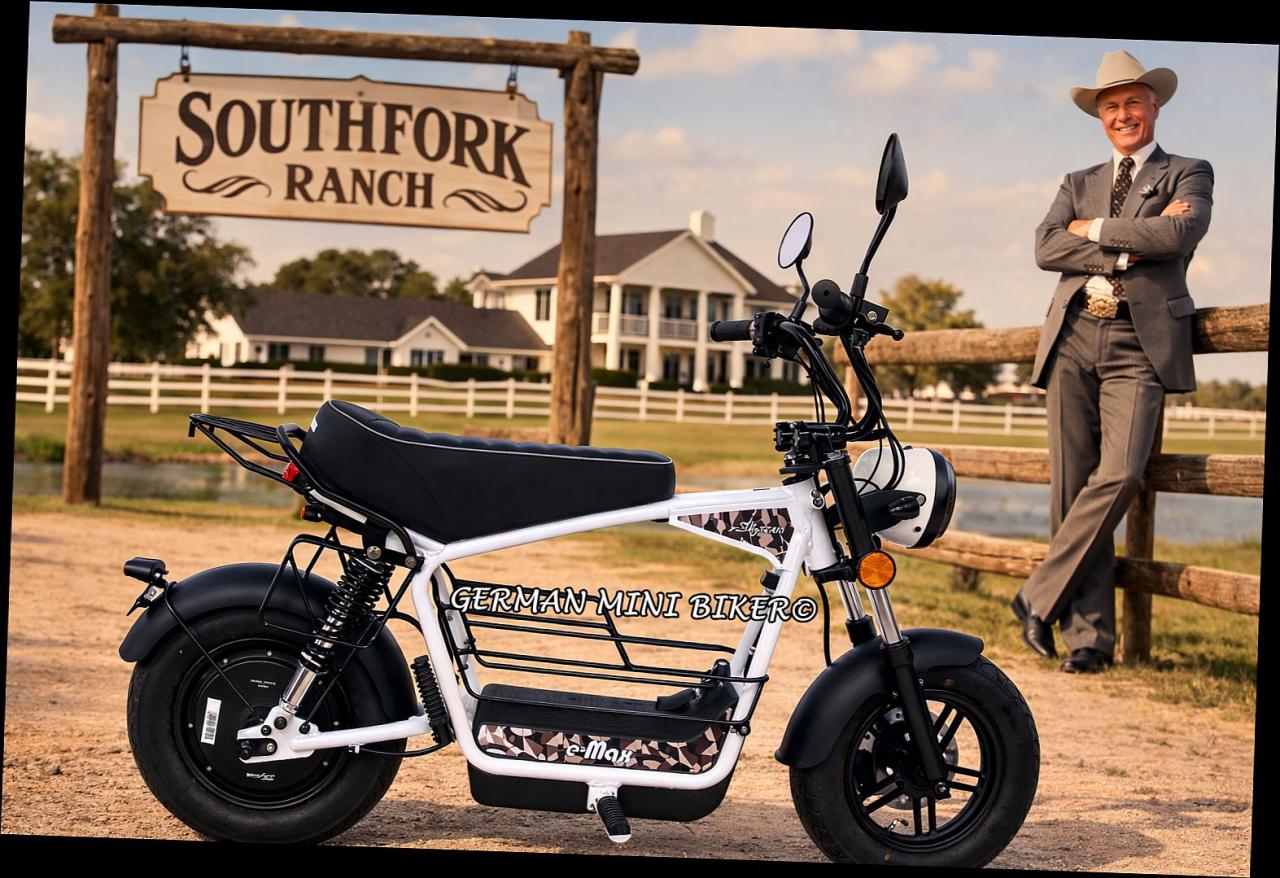 E-Max 50 White-Edition mit Klapplenker! 