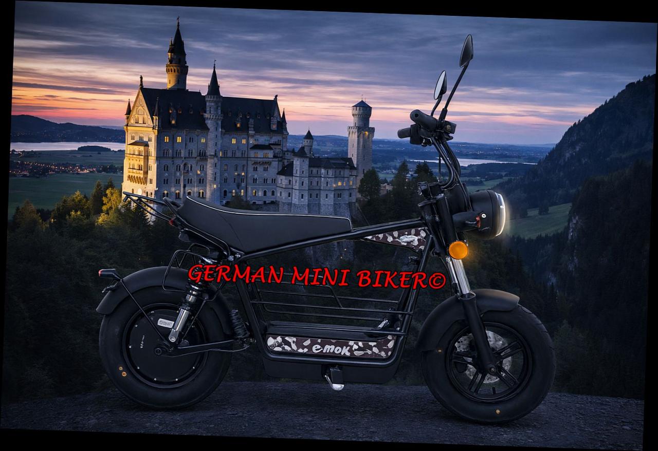 E-Mini 25 Black-Edition MOFA 25 km/h 