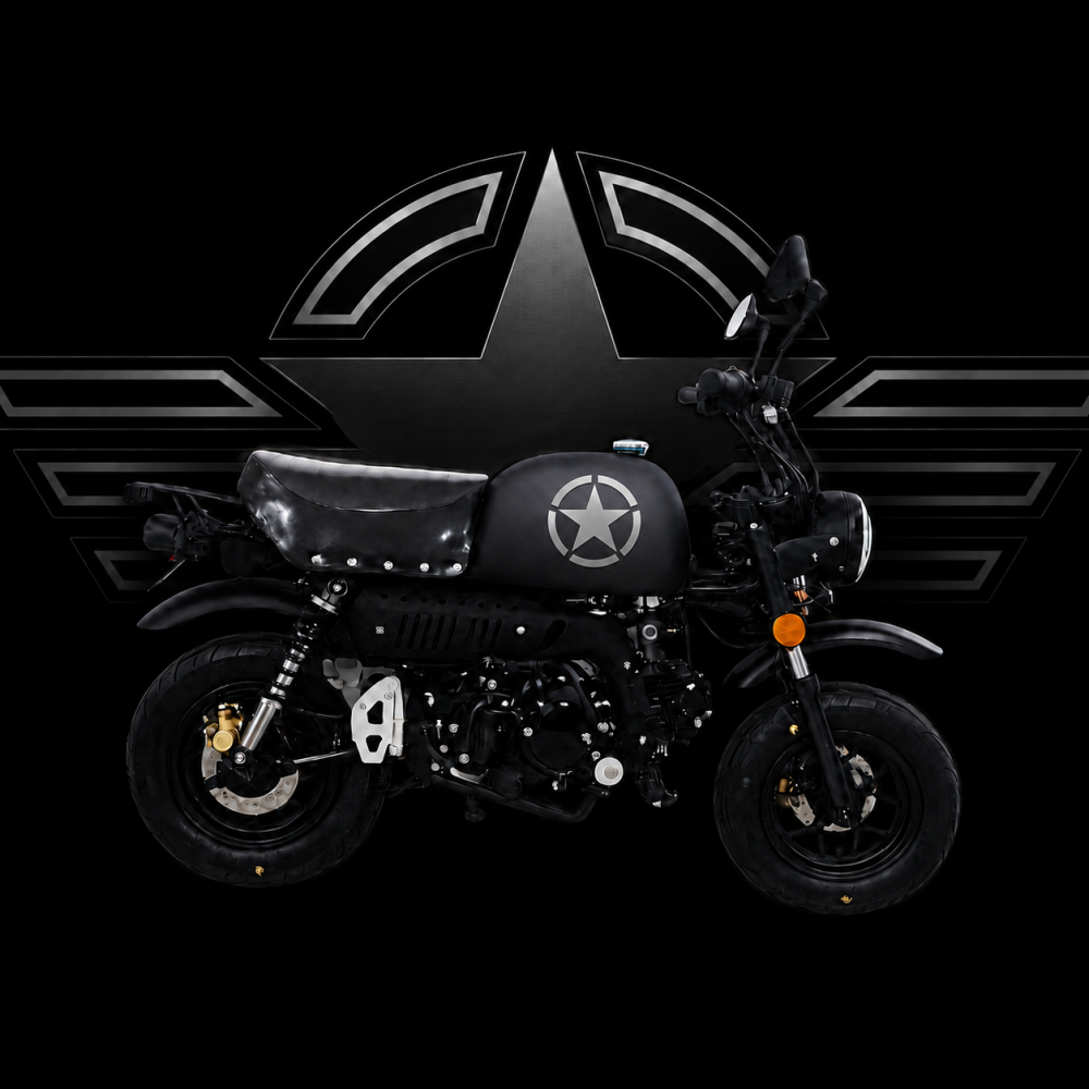 SKYTEAM SKYBONGO 125-8A E5+ CLUB-S INJ. MATT-BLACK-Liberator 