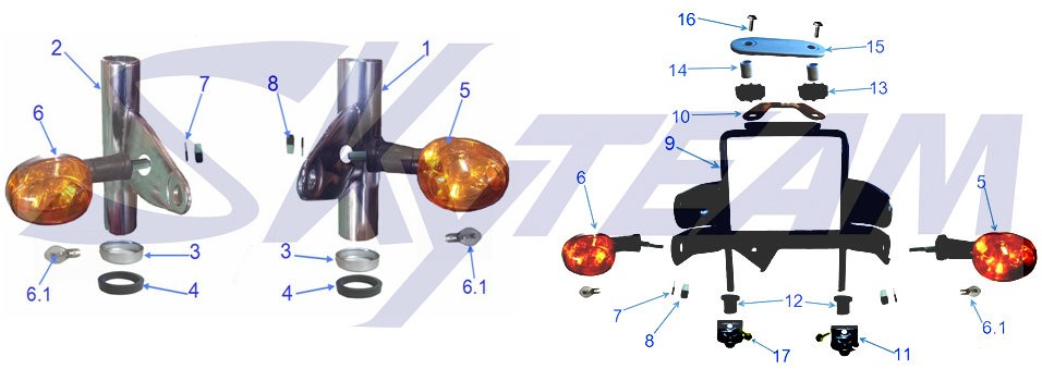 -LeMans Gummi oben 2 Stück 