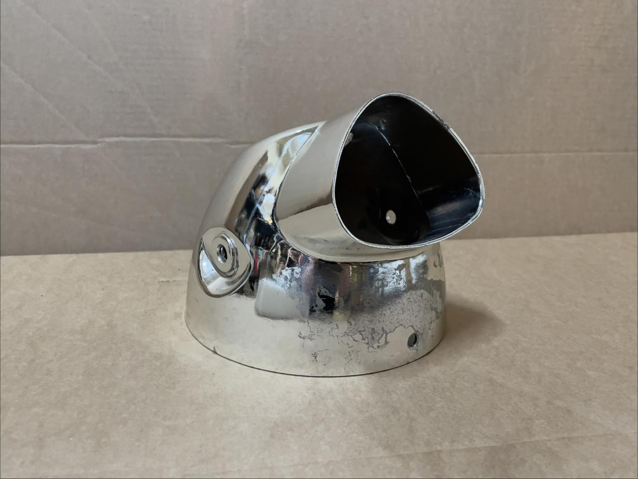 B-Ware F28 Lampengehäuse Skymax Chrom 