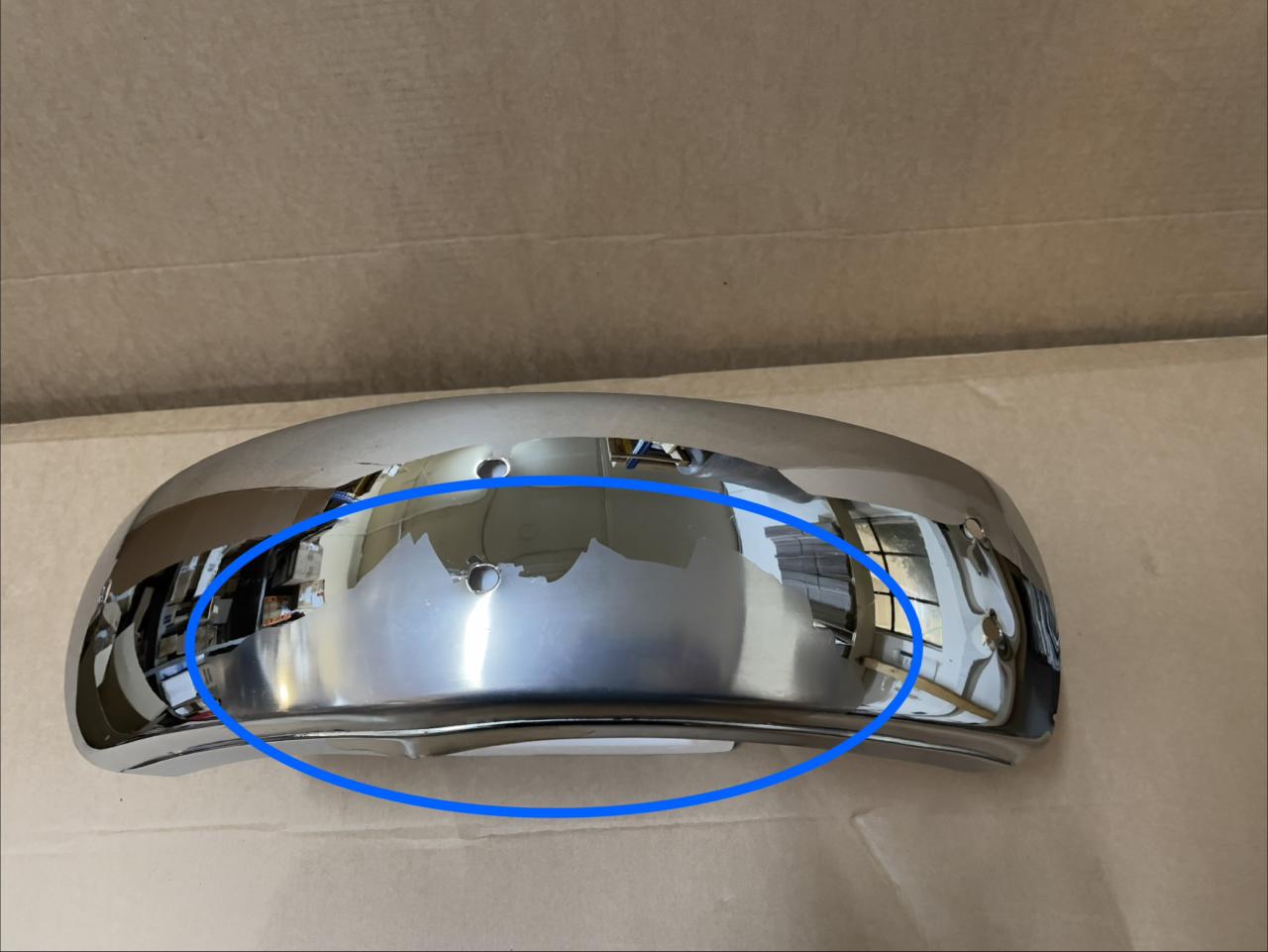 B-Ware F33 Skymax PRO Schutzblech vorn Chrom 