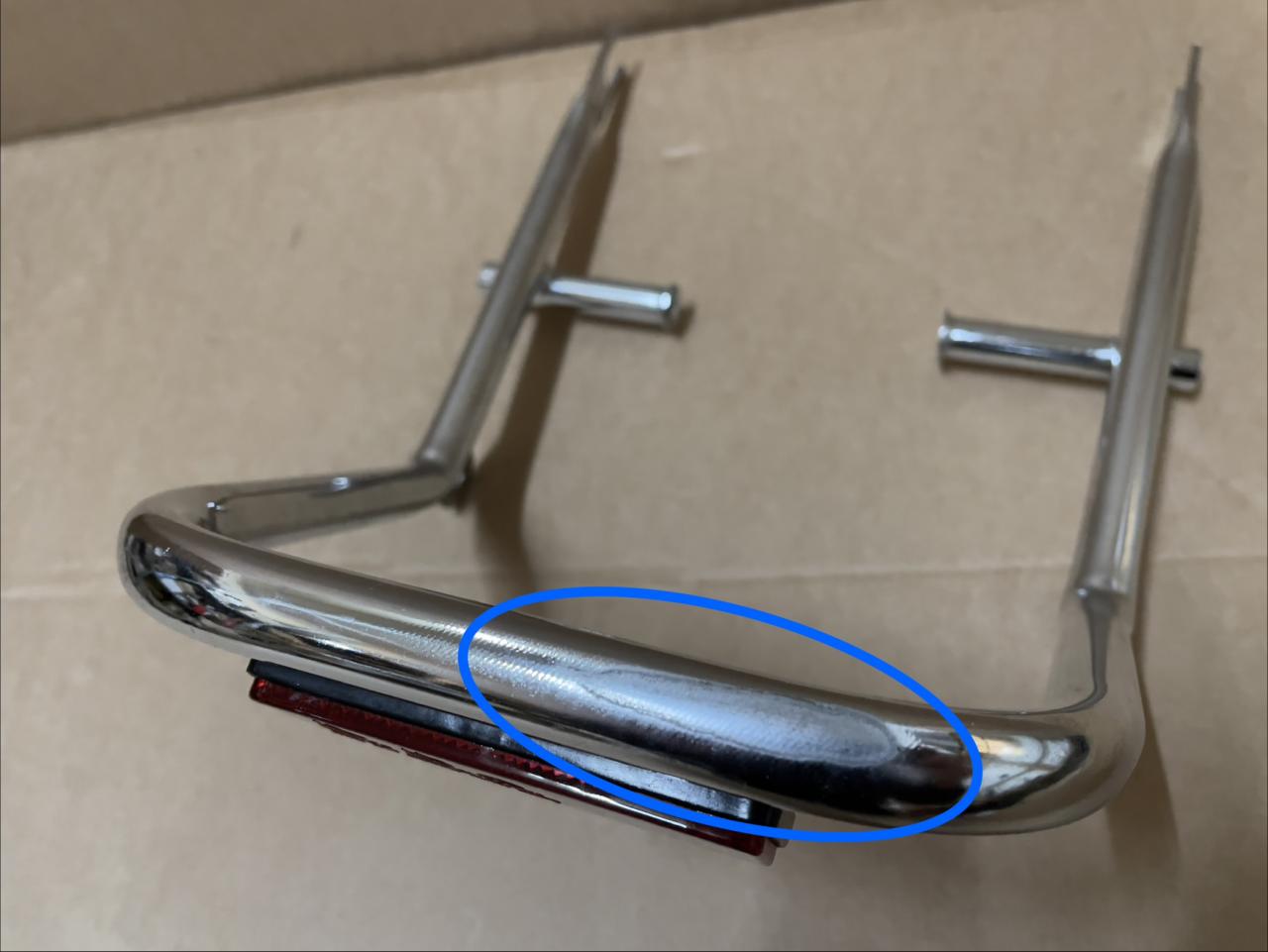 B-Ware F50 Rennheck Skymax Chrom 