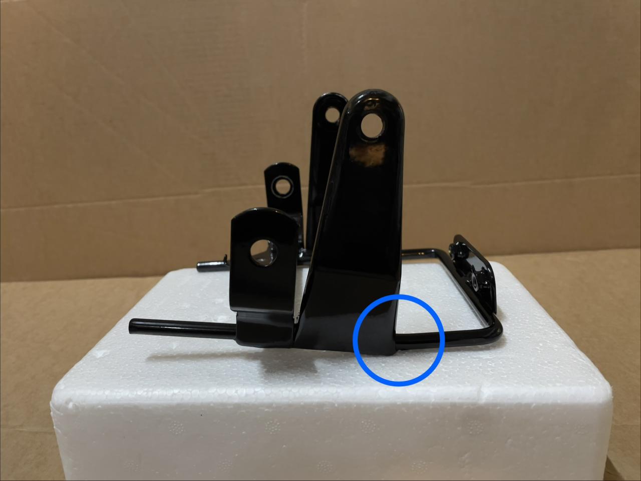 B-Ware F54 Lampenhalter Skymax Schwarz 