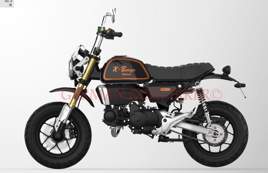 Skyteam - X-BONGO 125 ABS BLACK E5+ NEUHEIT 2026 