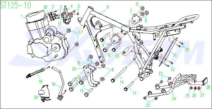 -Cobra Kickstarter 125cc 