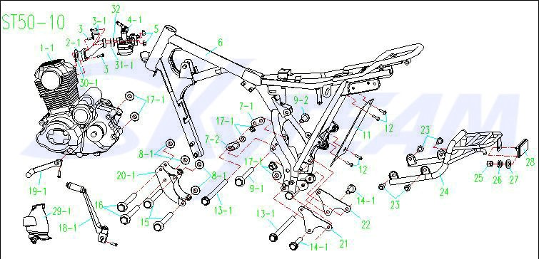 -Cobra Kickstarter 50cc 