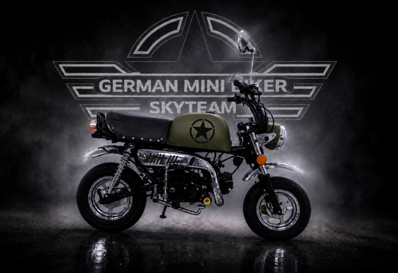 SkyTeam SKYBONGO 50 E5 10zoll Club-Inj. Matt-Army-Liberator de Luxe 