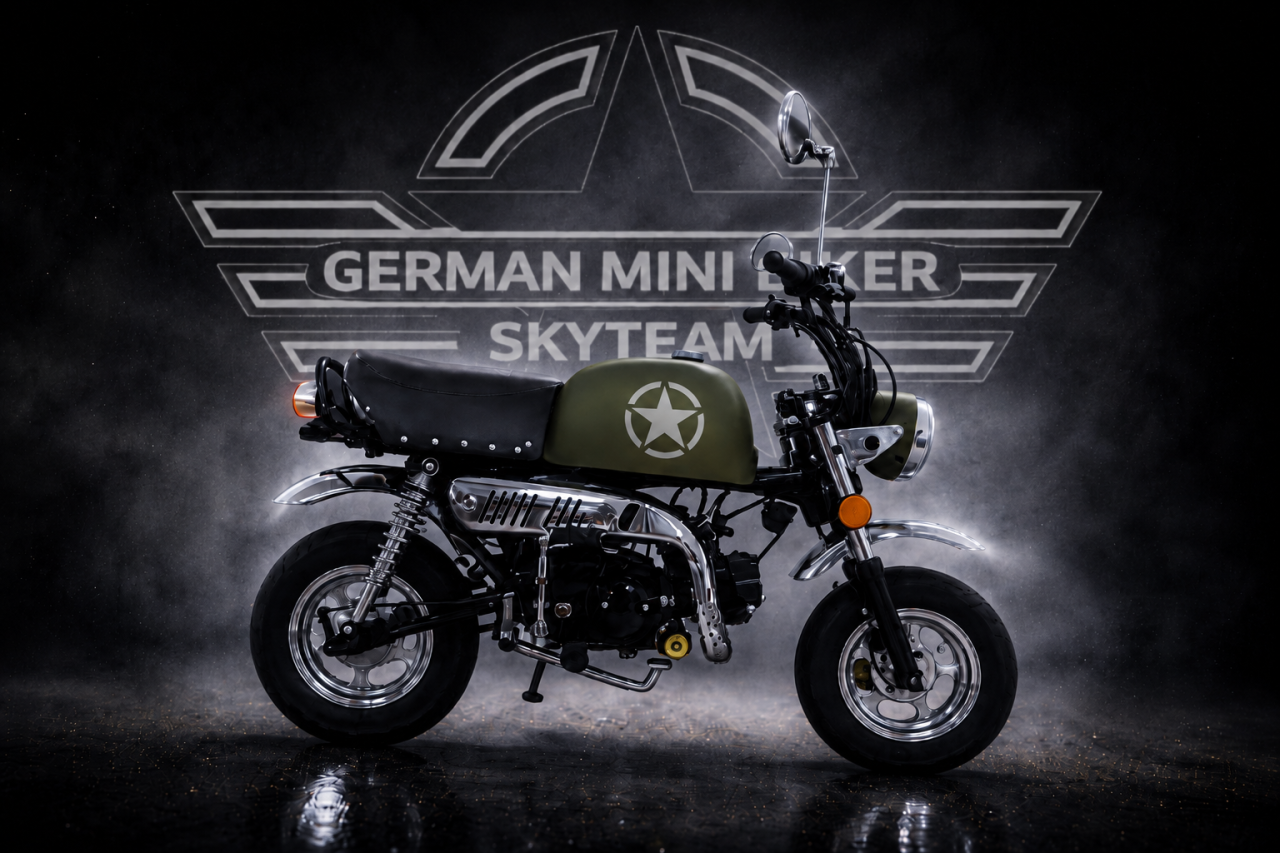 SkyTeam SKYBONGO 50 E5 10zoll Club-Inj. Matt-Army-Liberator de Luxe 