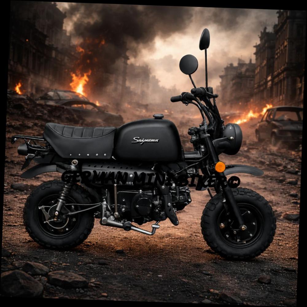 SKYTEAM SKYBONGO 50 E5 CLUB-Injektion Matt-Black-Edition de Luxe 