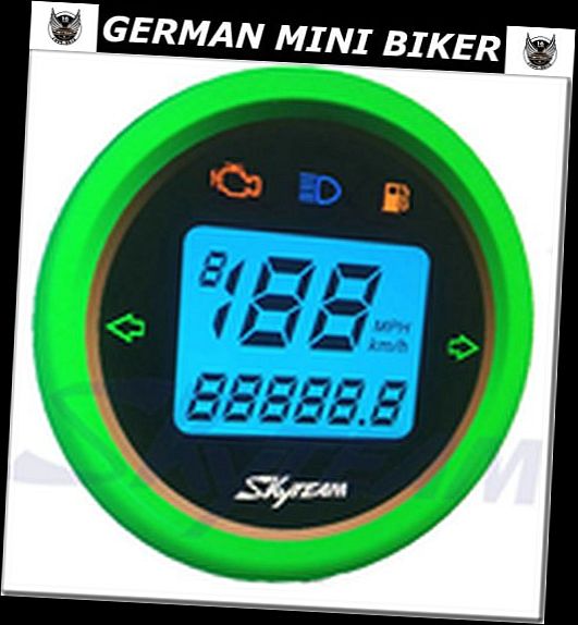 -8/ EU4 LCD TACHO 8" Räder 50cc 