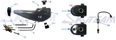 -6 Schraube M6x25 125cc 1 Stück 