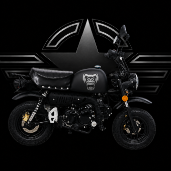SKYTEAM SKYBONGO 125-8A E5+ CLUB-S INJ. MATT-BLACK-GORILLA 