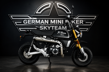 Skyteam - X-BONGO 125 ABS MATT-BLACK E5+ NEUHEIT 2026 ohne Gepäckträger