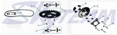 -PBR Kettenspanner 1 Stück 