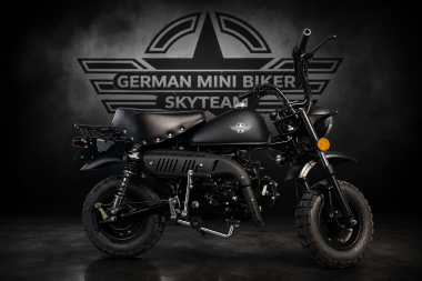 SkyTeam SKYMINI 50 E5 CLUB-Inj. Matt-Black-Raptor de Luxe 