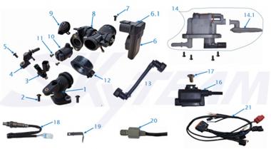 -8/50 EU5 Ansaugstutzen Skymini/Skybongo Abb. 1 