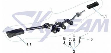 -8 Schrauben M8/20mm 4 Stück 