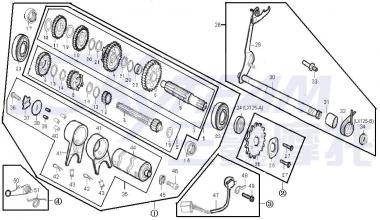 Schaltwalze ABB. 44 