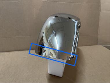 B-Ware F15 Schutzblech Skymini vorn Chrom 