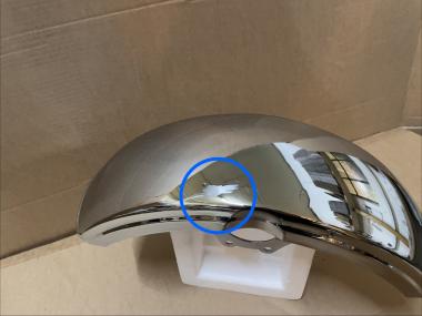 B-Ware F38 Skymax Schutzblech vorn Chrom 