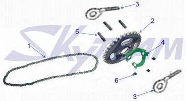 -LeMans Kettenspanner Alu 2 Stück 