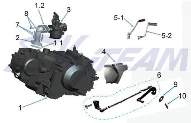 Kickstarter Schwarz gerade ca. D:13mm Abb. 5.1 