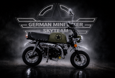 SkyTeam SKYBONGO 50 E5 10zoll Club-Inj. Matt-Army-Liberator de Luxe 