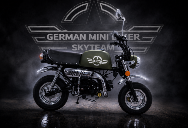 SkyTeam SKYBONGO 50 E5 10zoll Club-Inj. Matt-Army-Raptor de Luxe 