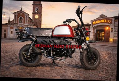 SKYTEAM SKYBONGO 50 E5 CLUB-Injektion Metallic-Red-Edition de Luxe 