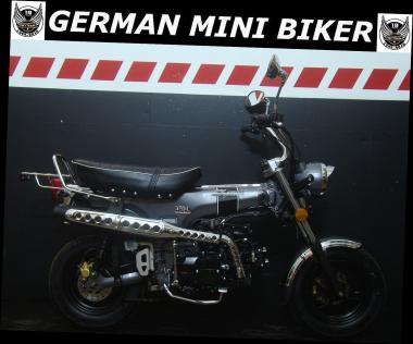 SKYTEAM  SKYMAX 125-6 CLUB-S E5 INJECTION de LUXE TITAN-METALLIC - ANGEBOT des MONATS- Sitz in Schwarz