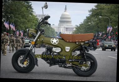 SKYTEAM - SKYMAX 50 Liberator Matt-Army-Green E5 CLUB-S Injektion (Abb. 125cc) 