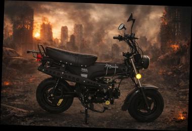 SKYTEAM - SKYMAX 50 Matt-Black E5 CLUB-S Injektion Mofa 25 km/h Zulassung