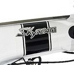 Skyteam Bauchbinde Schwarz/Weiß 1 Paar Links & Rechts 