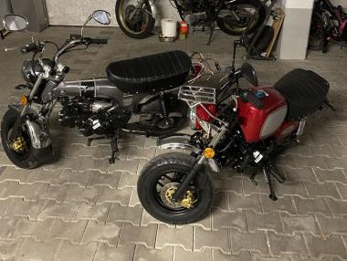 Skymax 125 Club-S Titan & Skybongo 125 Red-Edition 